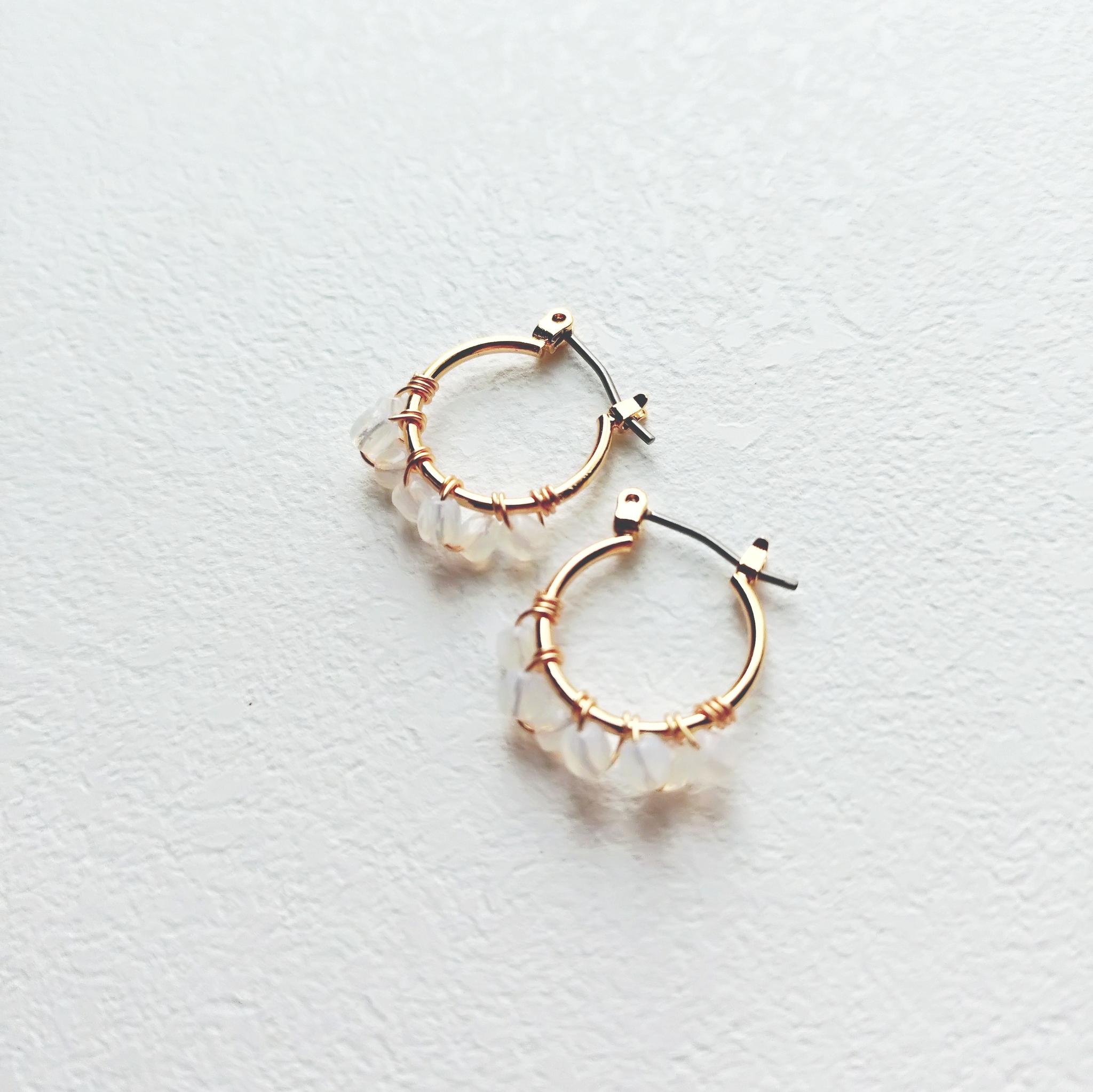 Czech Beads Foop Pierce/Earring | 3枚目